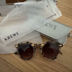 NWT kids KREWE Tortoise Shell Sunglasses